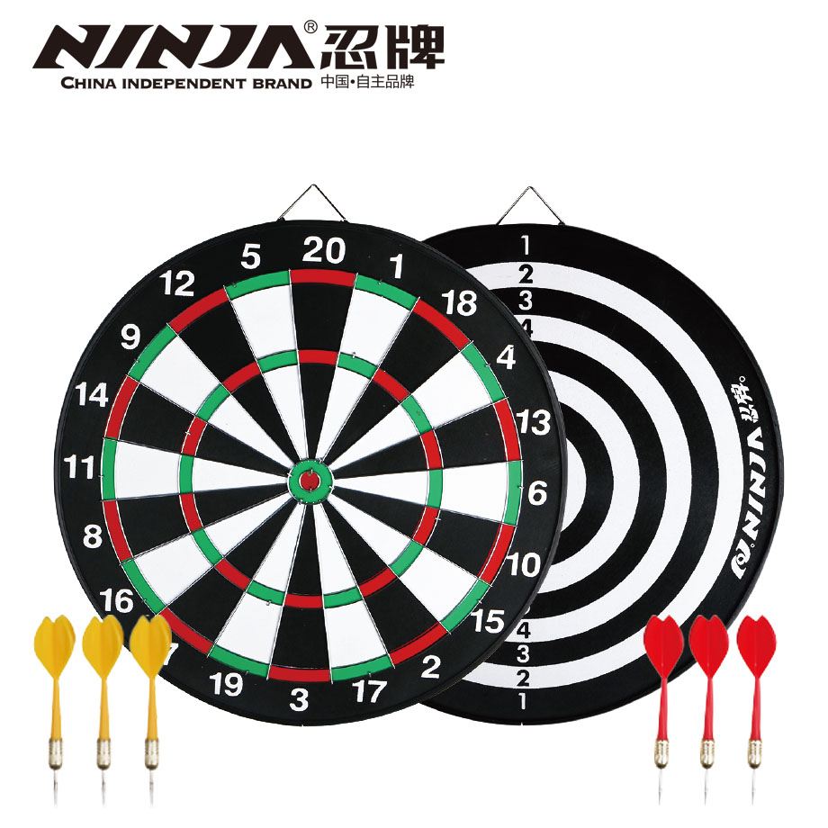 忍牌紙靶飛鏢靶15寸N6352